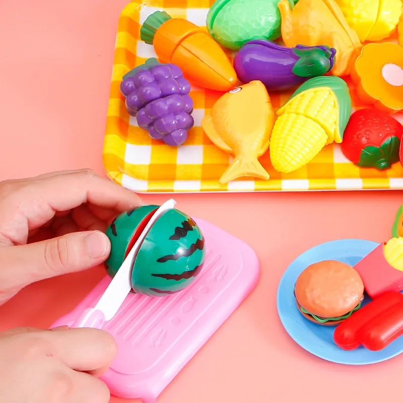 Children Play House Toy Fruits - Baby Food Vegetables recension och pris