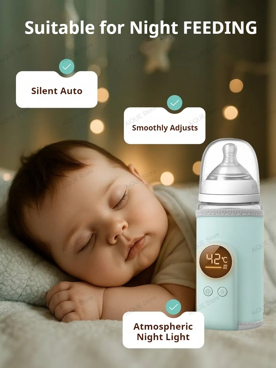 AiQUE USB 35-55℃ Baby Feeding  - Baby Food Warmer recension och pris