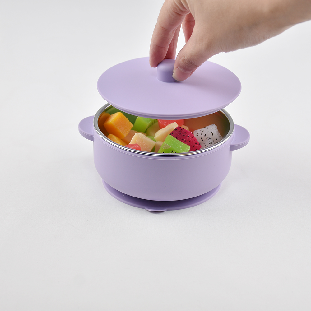 300ml Baby Training Bowl with  - Baby Food Jars With Lids recension och pris