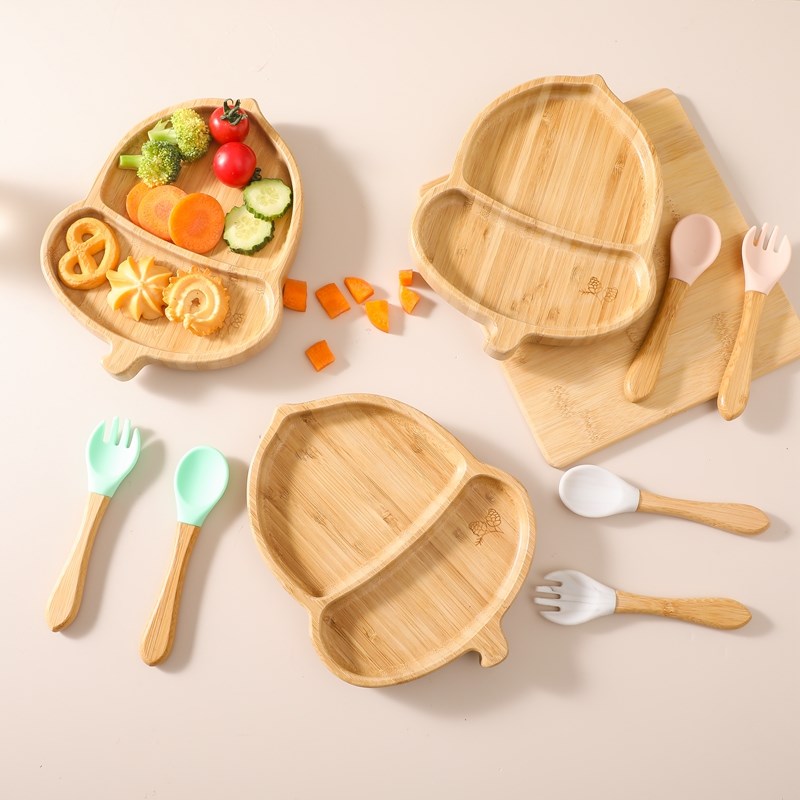 Baby Feeding Tableware Set Sil - Baby Food Menu recension och pris