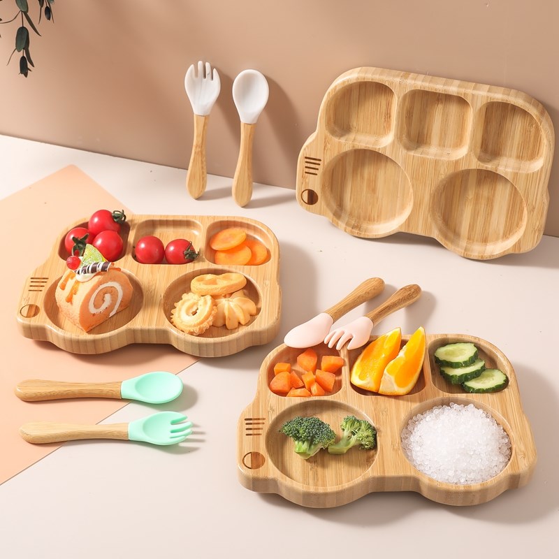 Baby Feeding Tableware Set Sil - Baby Food Menu recension och pris