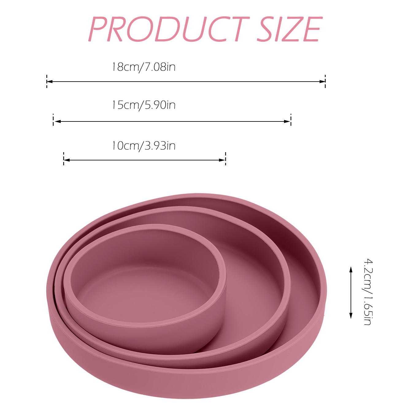 Color Kids 3pcs Baby Tableware - Baby Food Jars With Lids recension och pris
