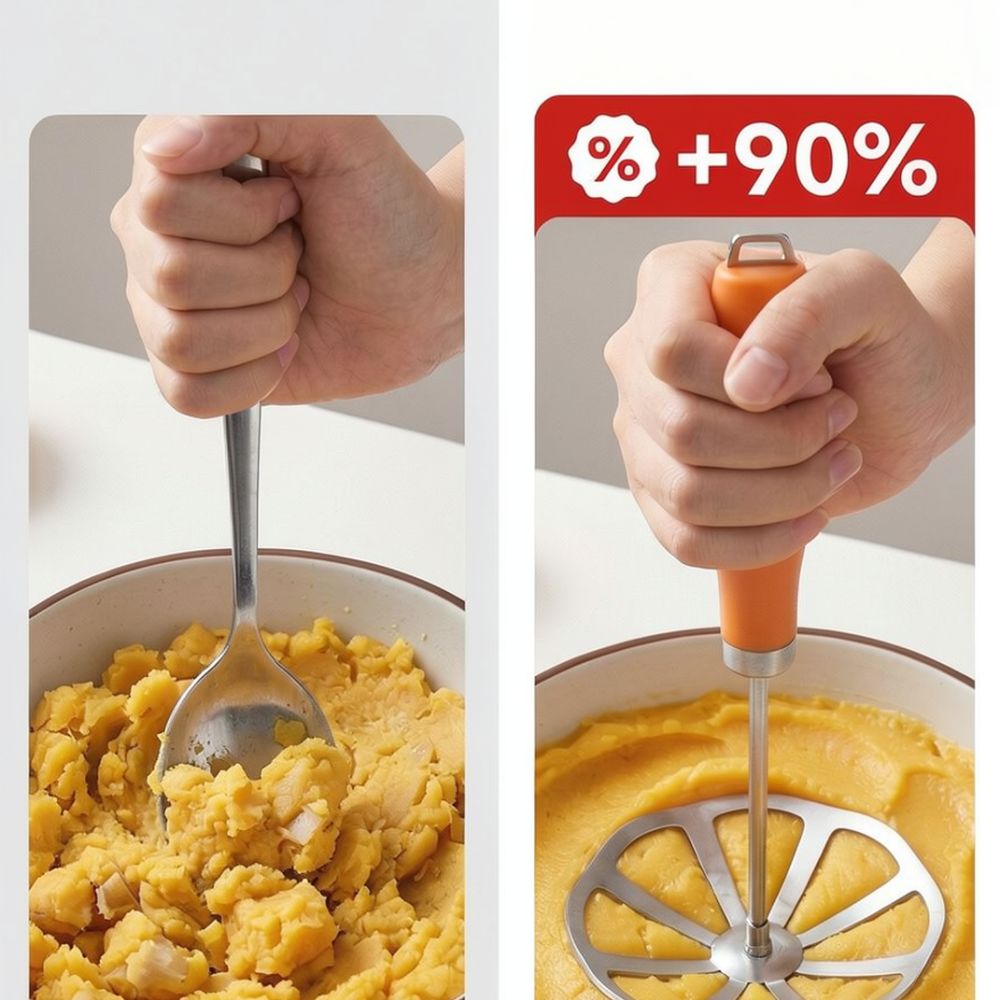 304 Stainless Steel Potato Cru - Baby Food Vegetables recension och pris